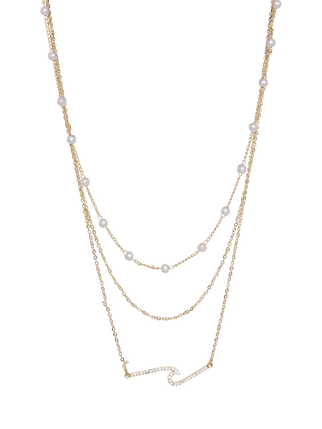 FPALIP Necklace - Gold Colour - VERO MODA & VILA Bergvik