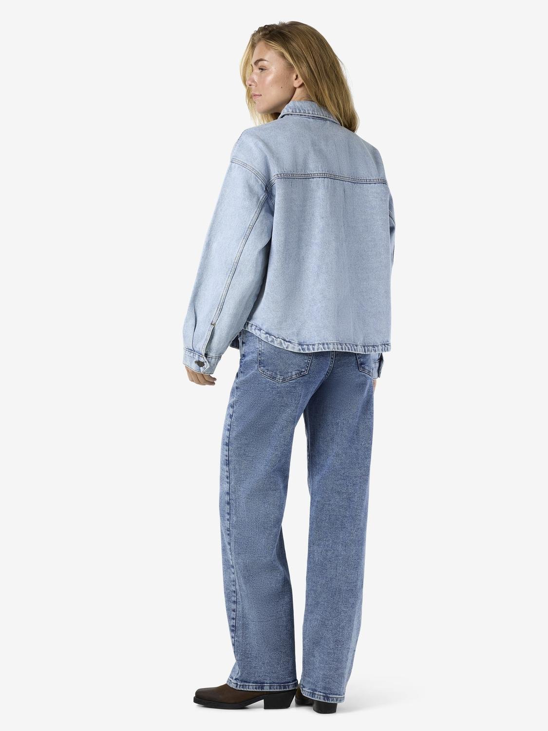 NMKETTIE Denim Jacket - Light Blue Denim - VERO MODA & VILA Bergvik