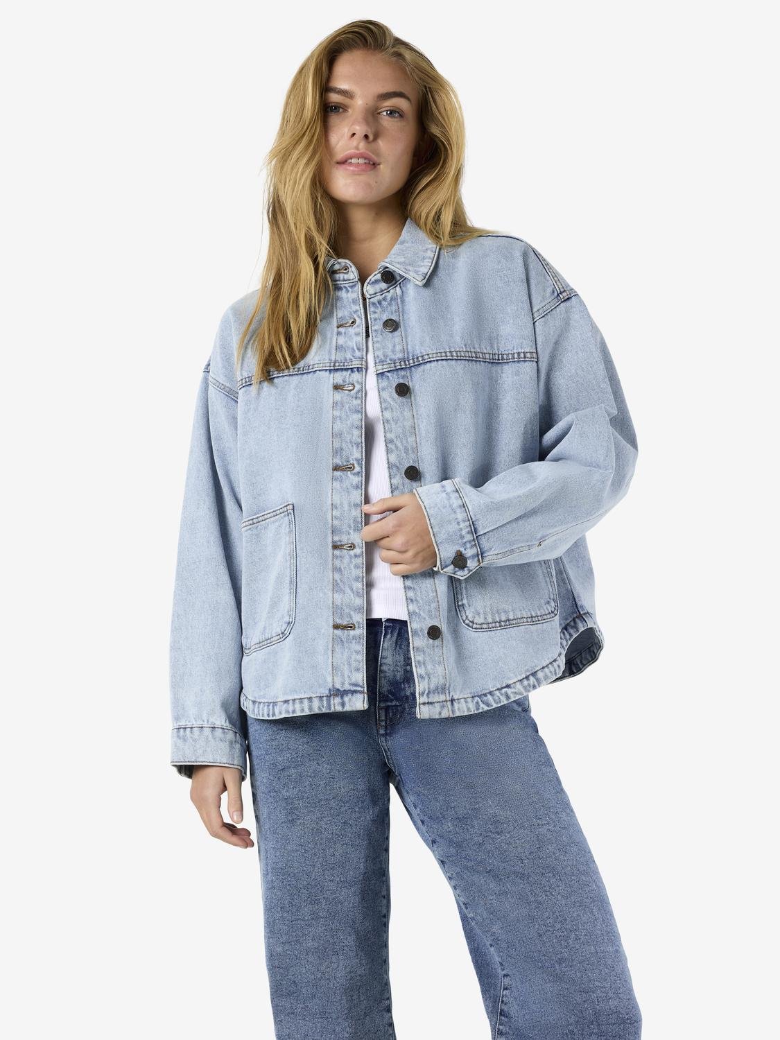 NMKETTIE Denim Jacket - Light Blue Denim - VERO MODA & VILA Bergvik