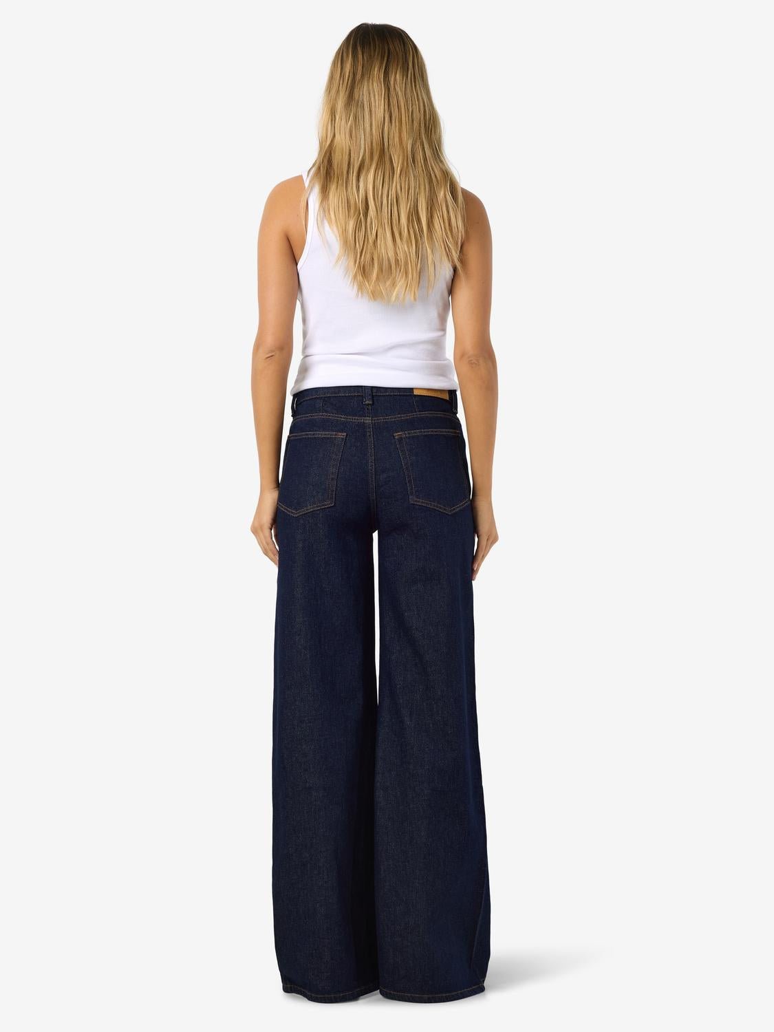 NMNELLIE Jeans - Dark Blue Denim - VERO MODA & VILA Bergvik