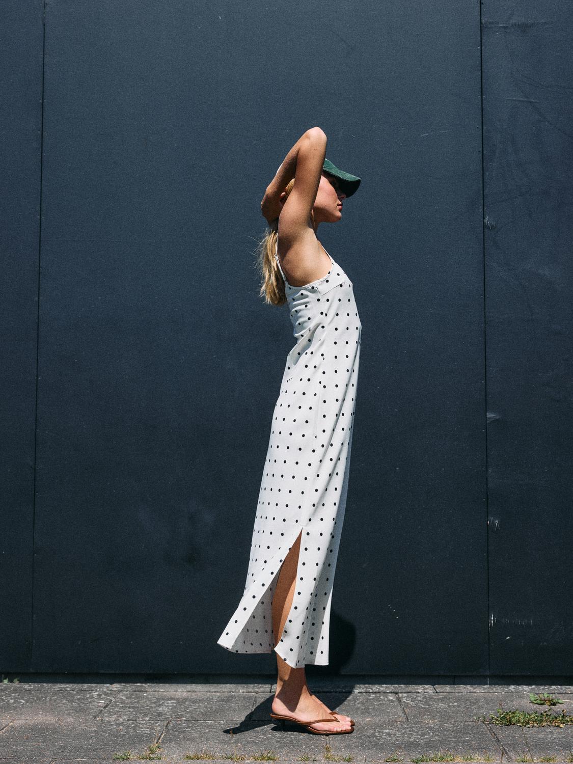 NMSOPHIE Long Dress - Cloud Dancer - VERO MODA & VILA Bergvik