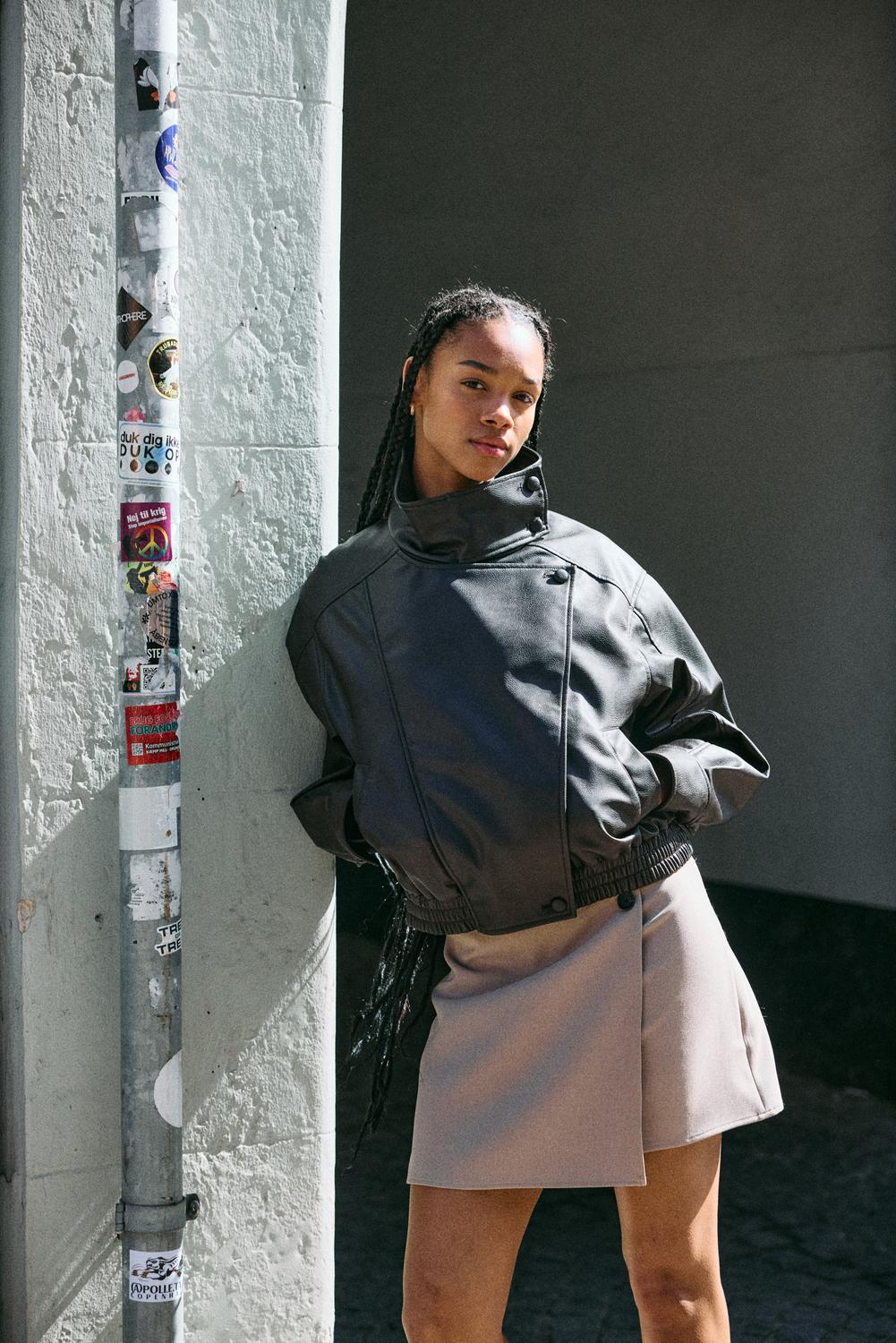 NMVIVIANA Jacket - Demitasse - VERO MODA & VILA Bergvik