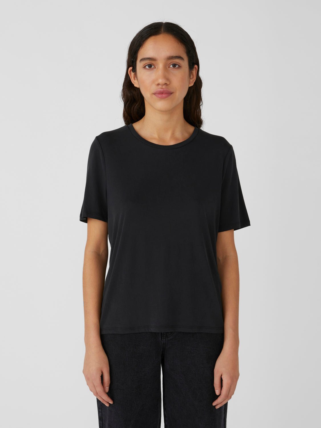 OBJANNIE T-Shirt - Black - VERO MODA & VILA Bergvik