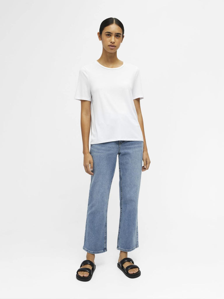 OBJANNIE T-Shirt - White - VERO MODA & VILA Bergvik