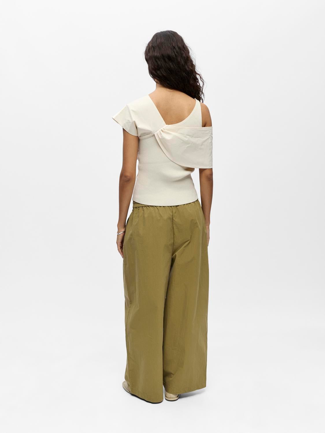 OBJBETZY Knitted Top - Birch - VERO MODA & VILA Bergvik