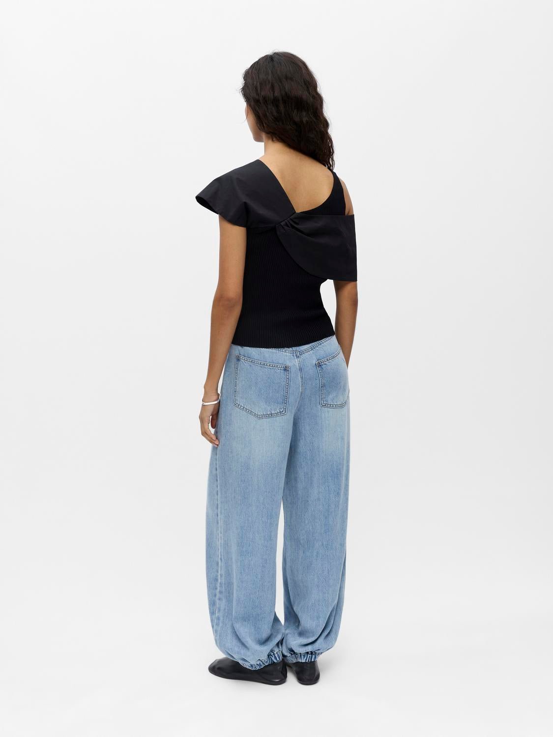 OBJBETZY Knitted Top - Black - VERO MODA & VILA Bergvik