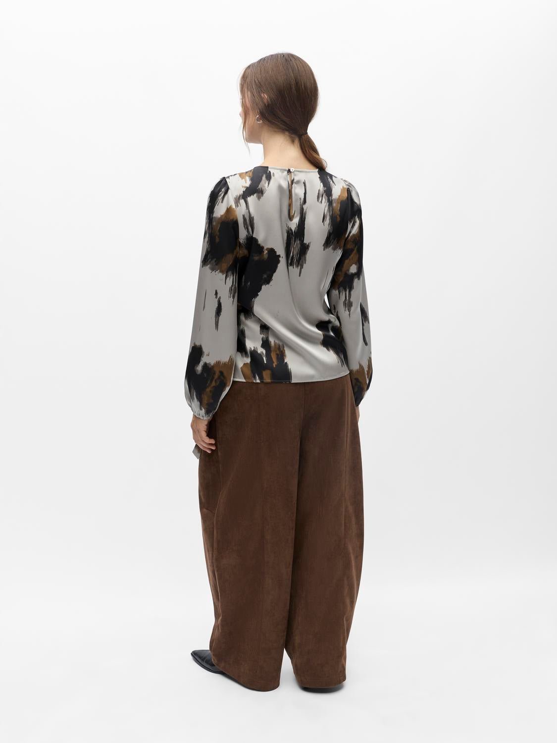 OBJCHILLI Top - Opal Gray - VERO MODA & VILA Bergvik