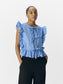 OBJCILIE Top - Cornflower Blue - VERO MODA & VILA Bergvik
