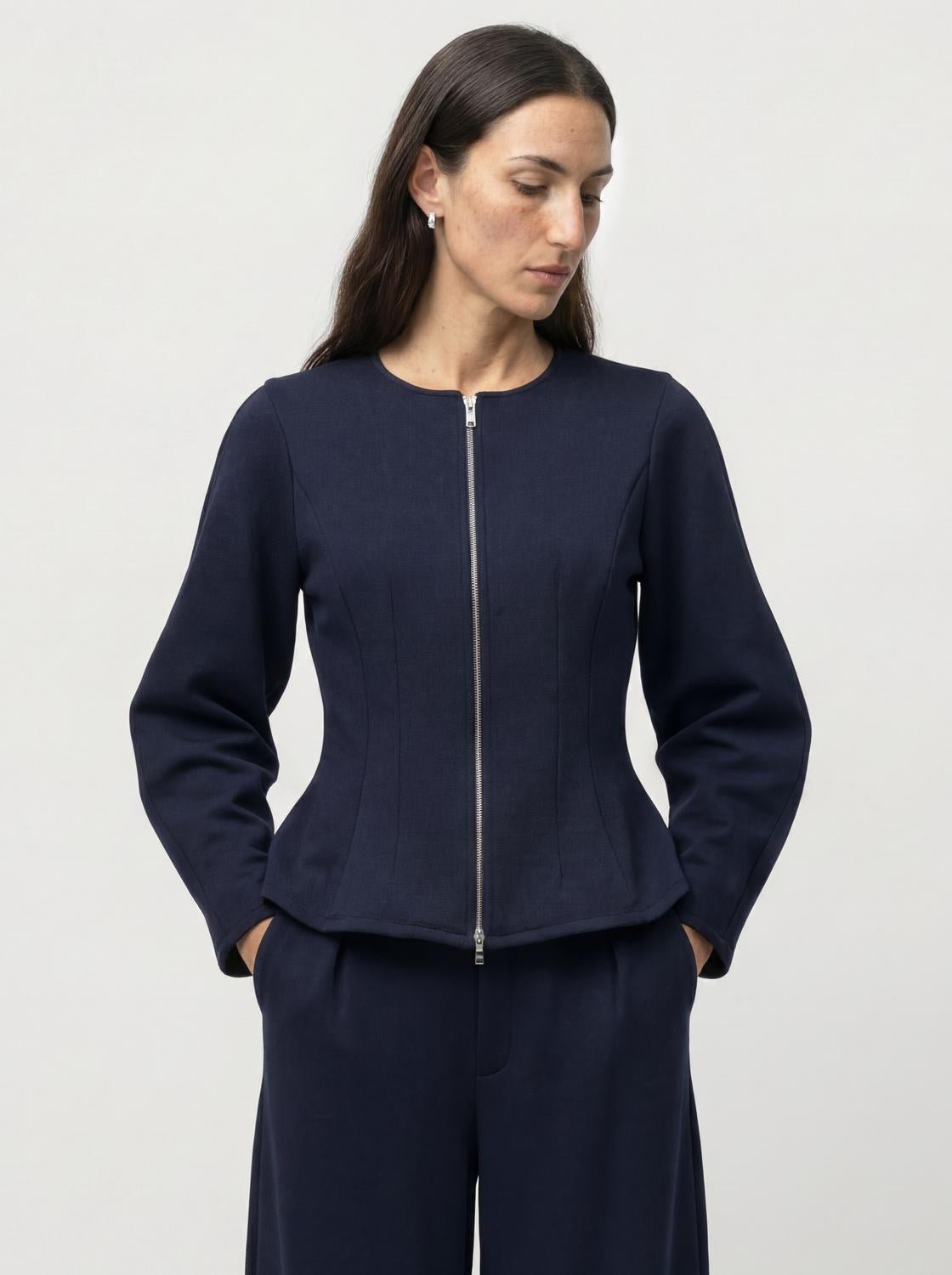 OBJDORINA Cardigan - Sky Captain - VERO MODA & VILA Bergvik