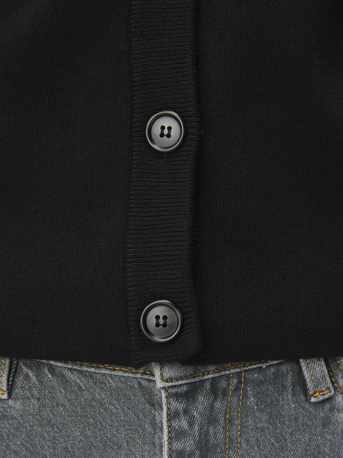 OBJESTER Knit Cardigan - Black - VERO MODA & VILA Bergvik