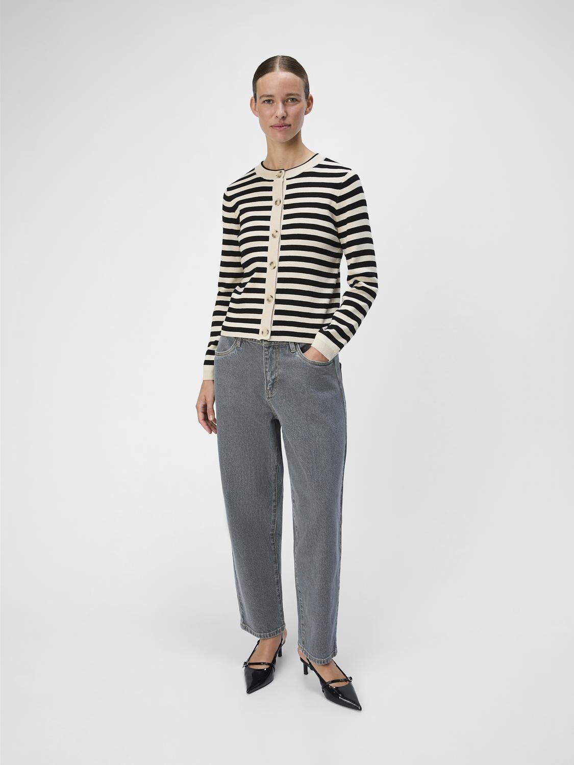 OBJESTER Knit Cardigan - Sandshell - VERO MODA & VILA Bergvik