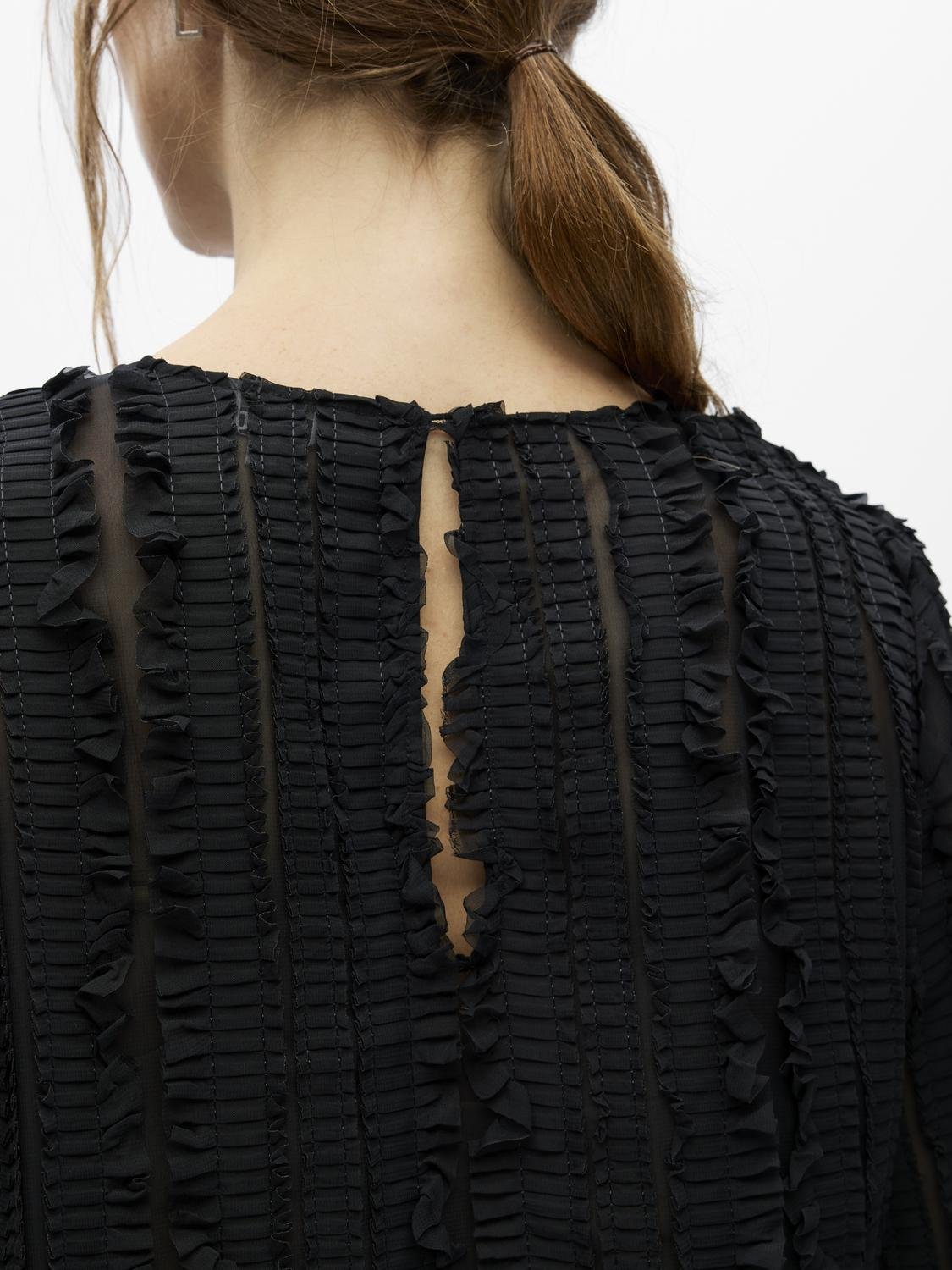 OBJFEVER Top - Black - VERO MODA & VILA Bergvik