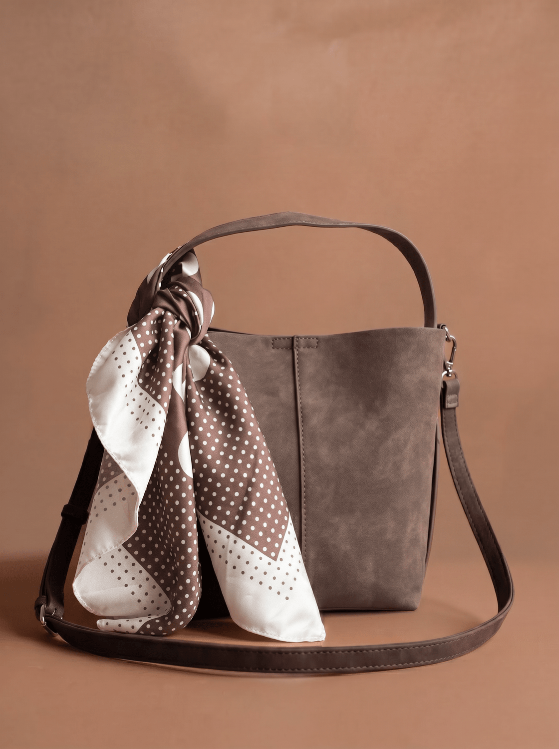 OBJGAEL Bag - Seal Brown - VERO MODA & VILA Bergvik