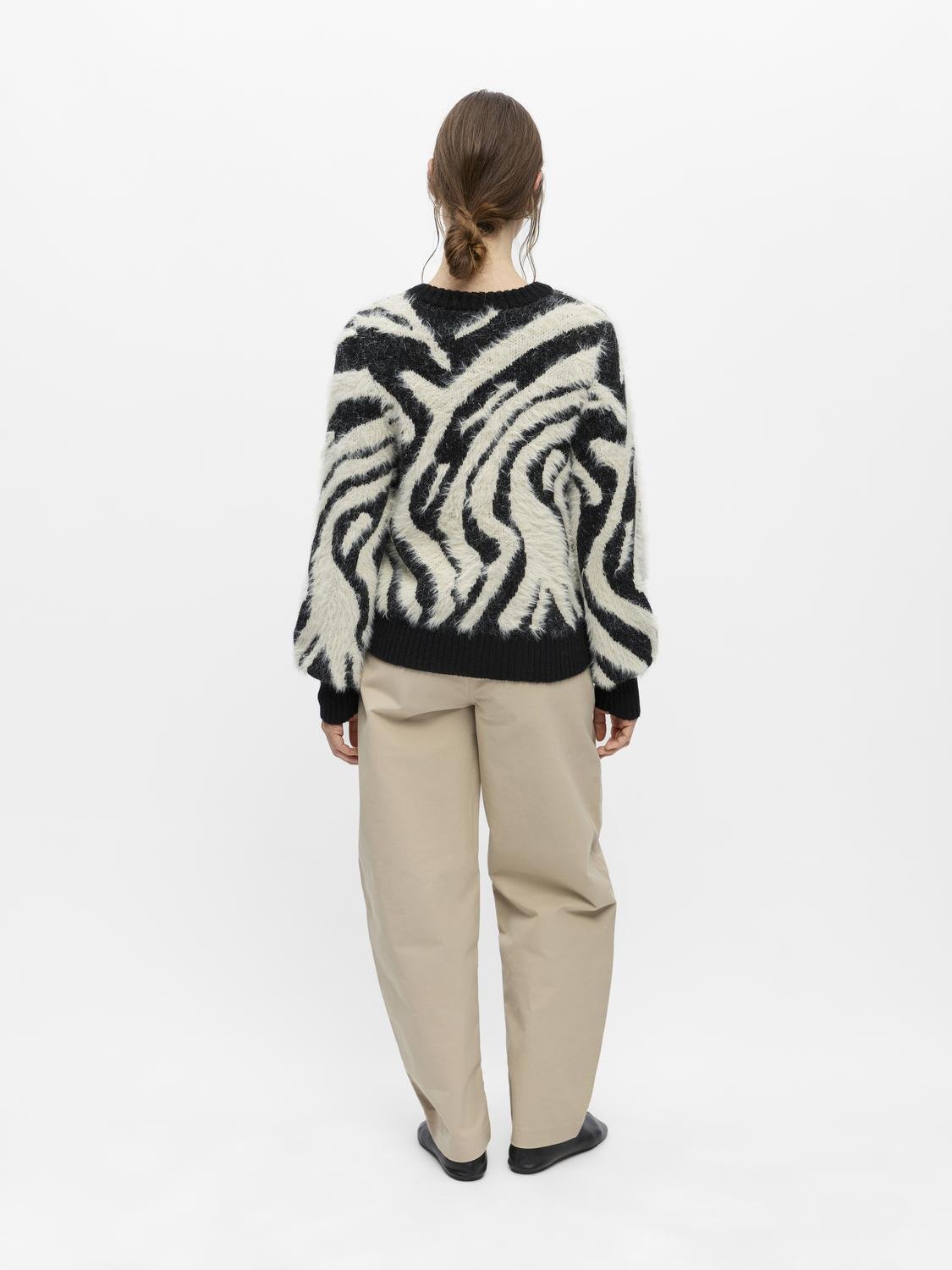 OBJHOLLOW Pullover - Black - VERO MODA & VILA Bergvik