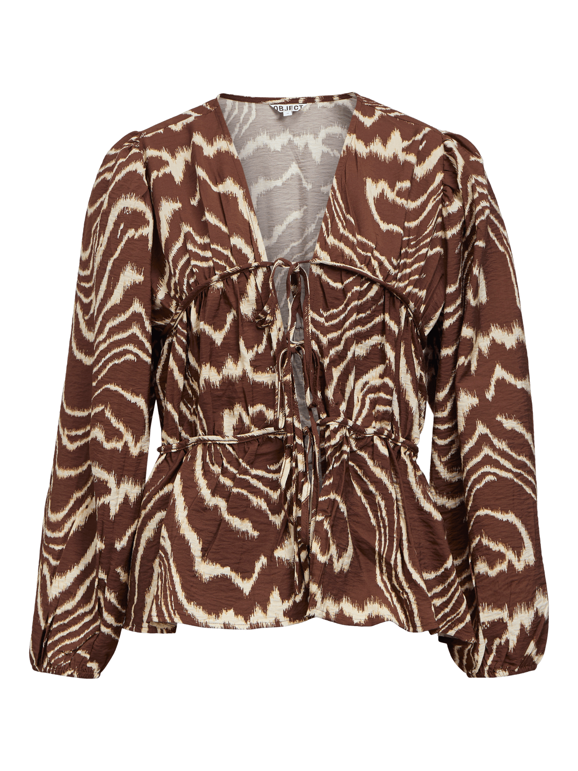 OBJJACIRA Top - Seal Brown - VERO MODA & VILA Bergvik