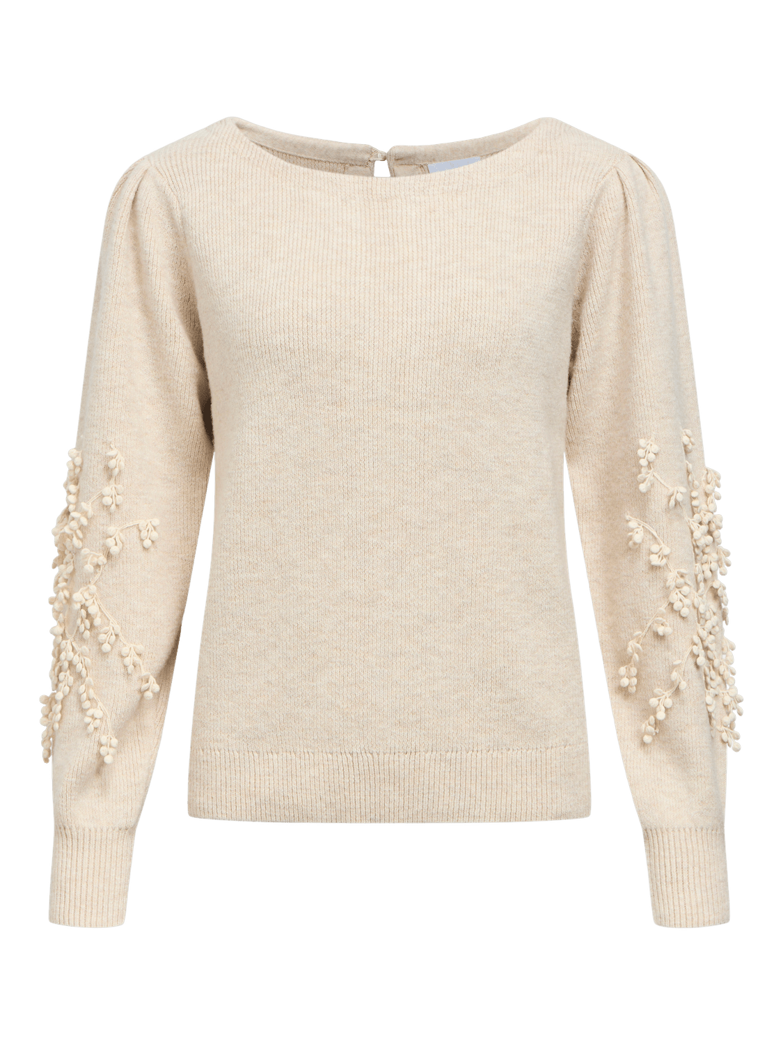 OBJJUCCA Pullover - Birch - VERO MODA & VILA Bergvik