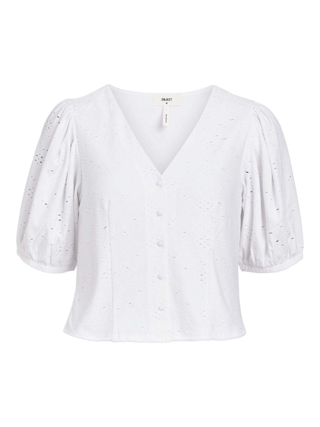 OBJJULIA T-Shirts & Tops - Bright White - VERO MODA & VILA Bergvik