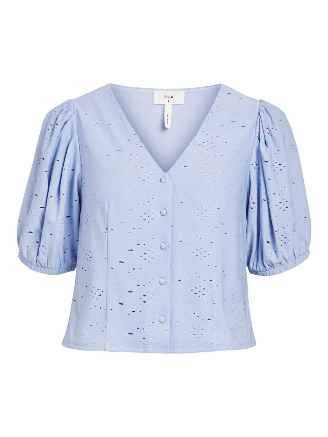 OBJJULIA T-Shirts & Tops - Brunnera Blue - VERO MODA & VILA Bergvik