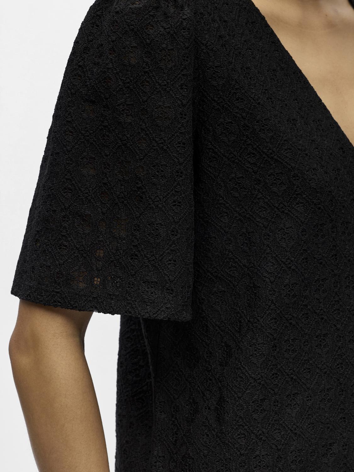 OBJLAILA Short Dress - Black - VERO MODA & VILA Bergvik