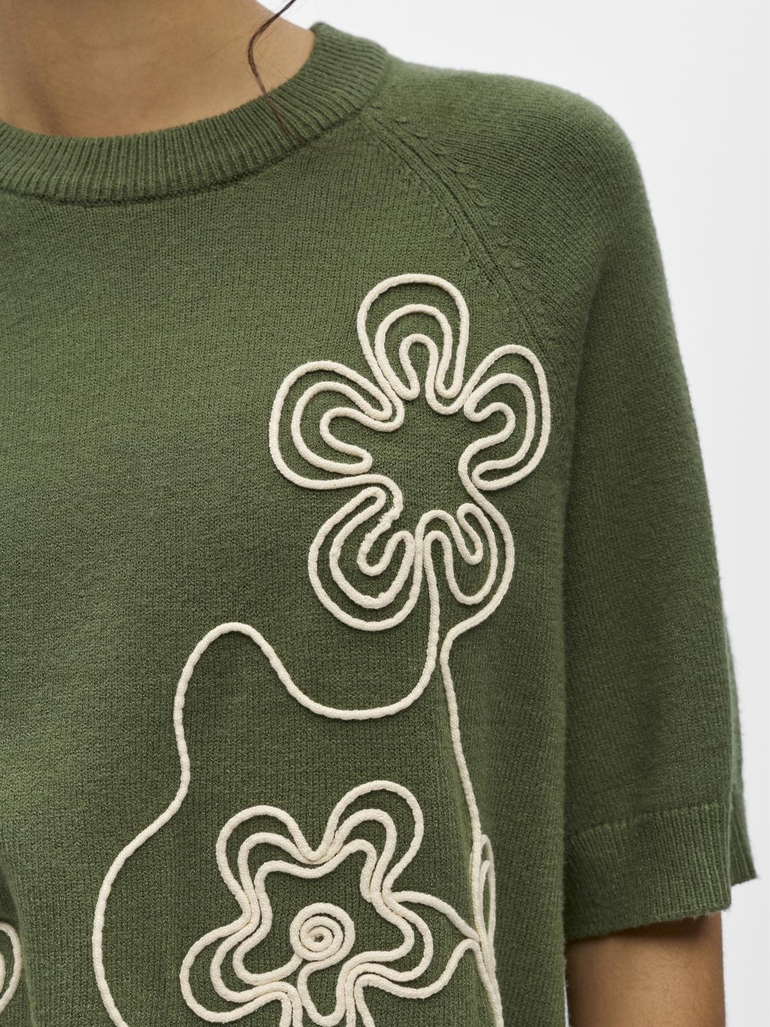 OBJLANEY Pullover - Bronze Green - VERO MODA & VILA Bergvik
