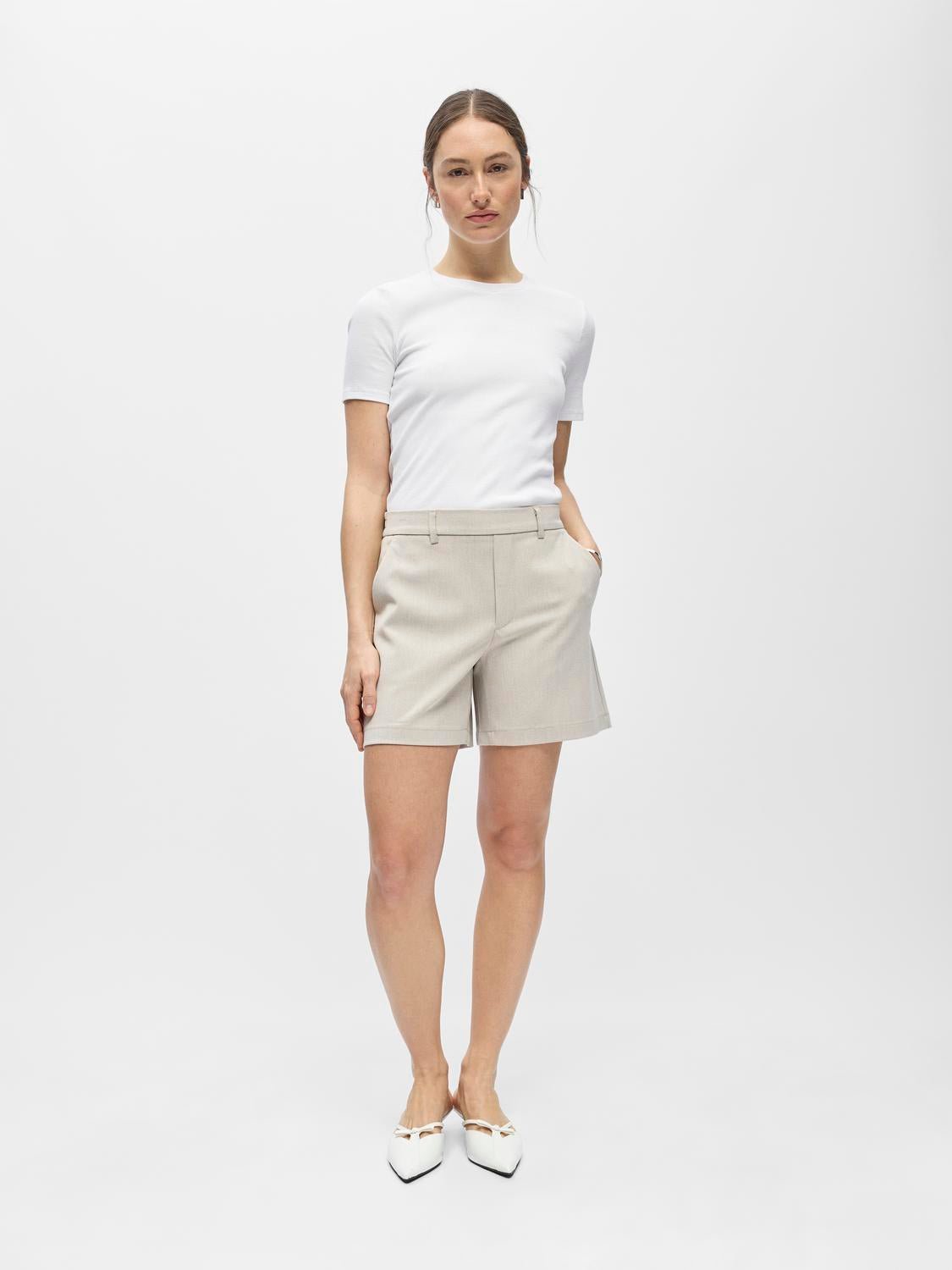 OBJLISA Shorts - Humus - VERO MODA & VILA Bergvik