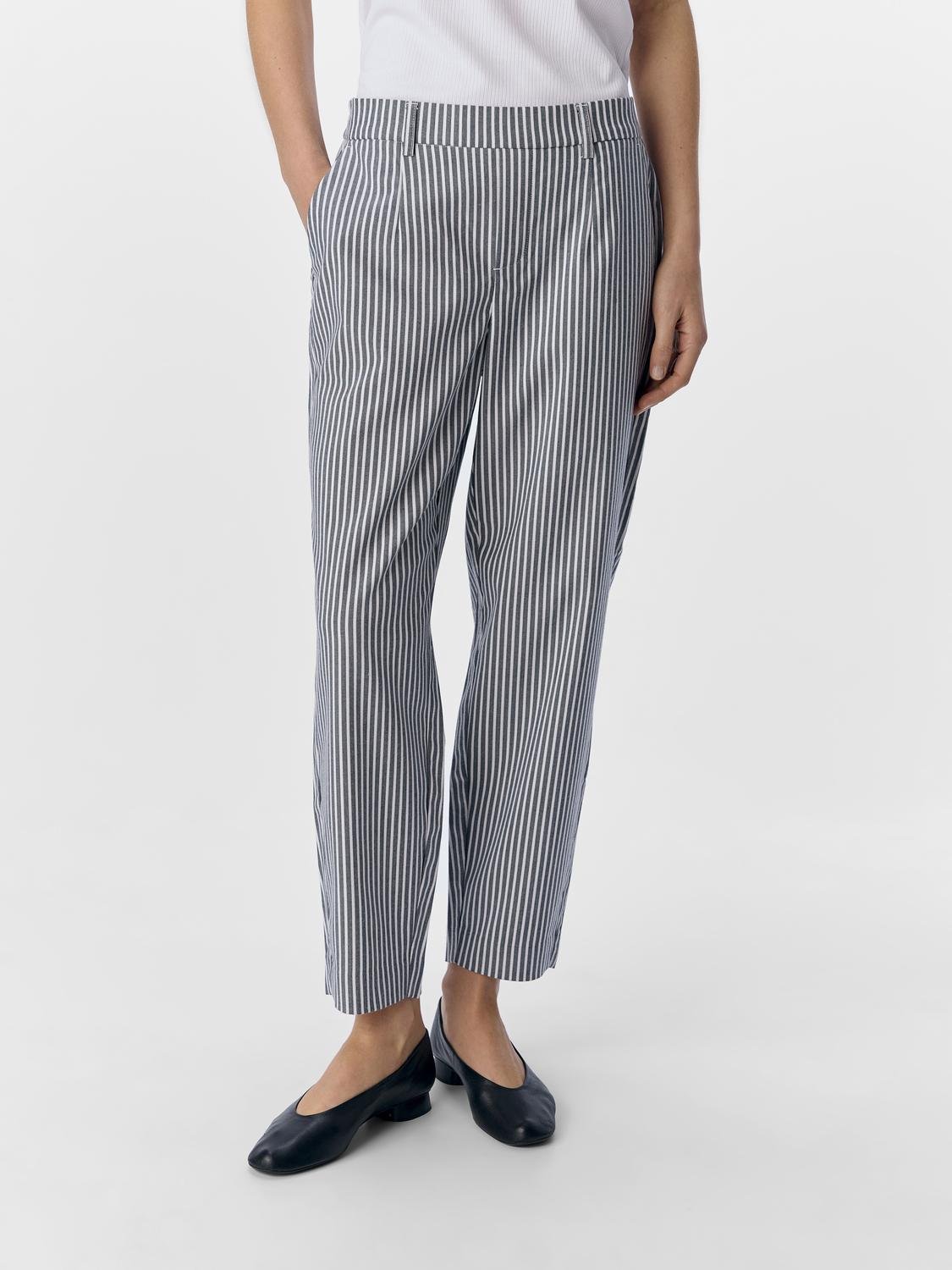 OBJLISA Trousers - Cloud Dancer - VERO MODA & VILA Bergvik