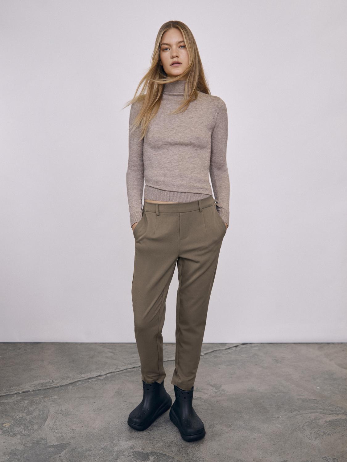 OBJLISA Trousers - Morel - VERO MODA & VILA Bergvik