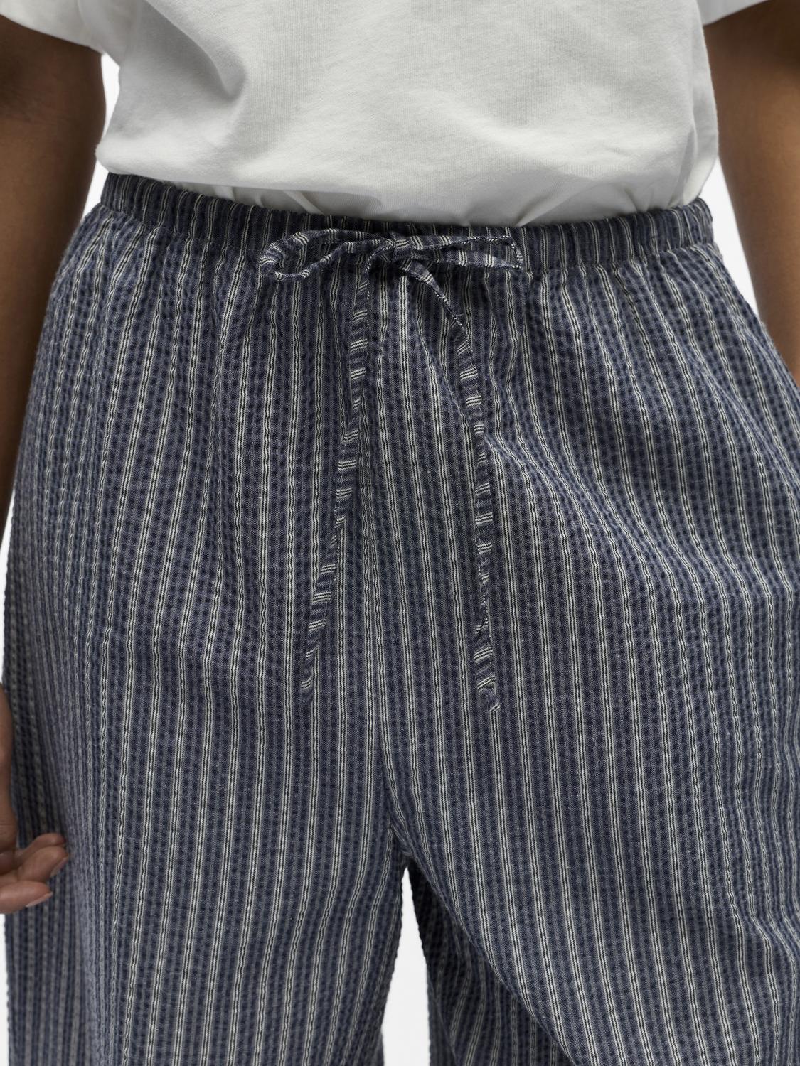 OBJLUNIA Trousers - Dark Denim - VERO MODA & VILA Bergvik