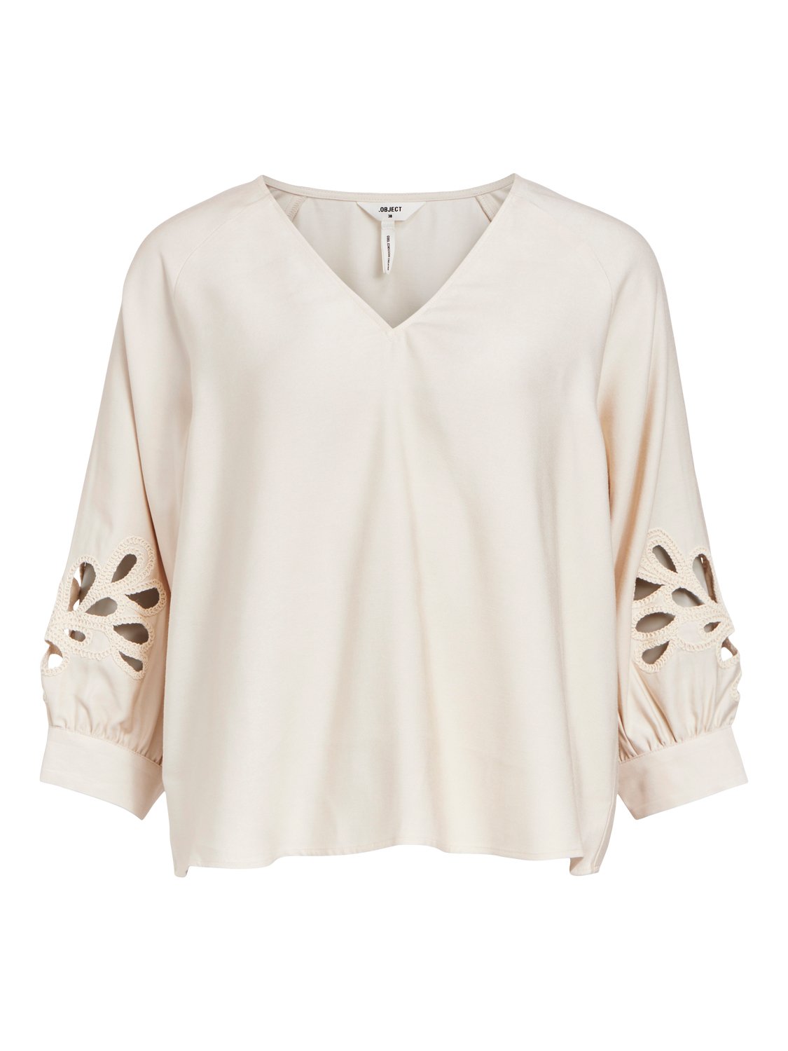 OBJMAIKEN T-Shirts & Tops - Sandshell - VERO MODA & VILA Bergvik