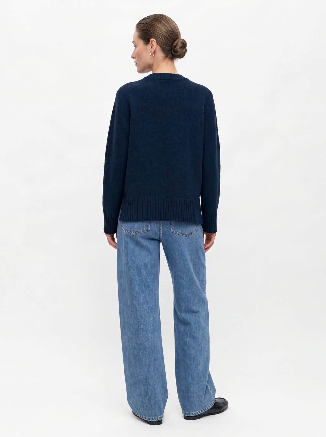 OBJMALI Pullover - Sky Captain - VERO MODA & VILA Bergvik