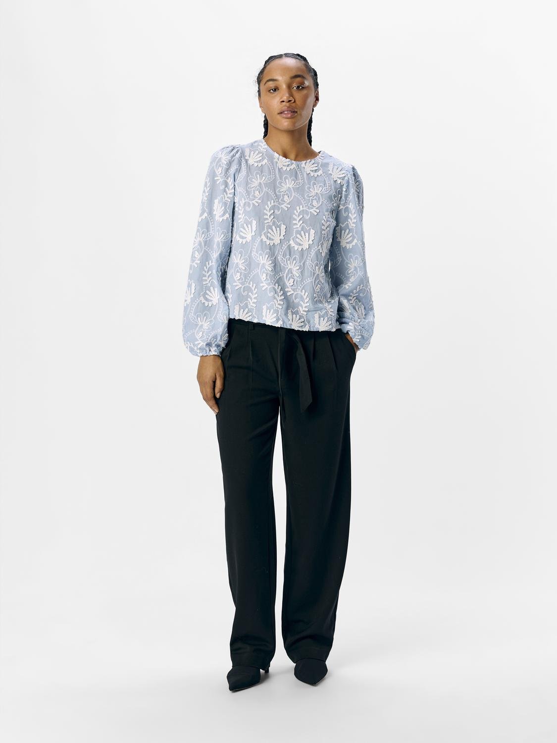 OBJMYA Top - Kentucky Blue - VERO MODA & VILA Bergvik