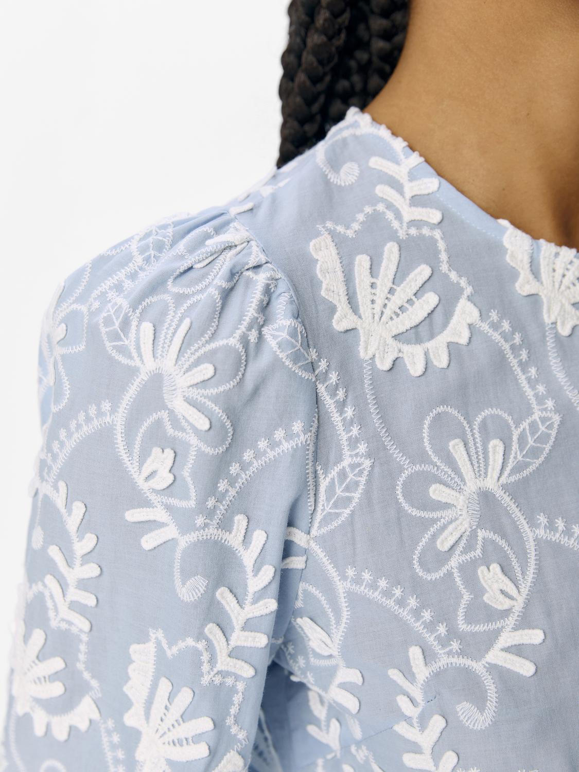 OBJMYA Top - Kentucky Blue - VERO MODA & VILA Bergvik