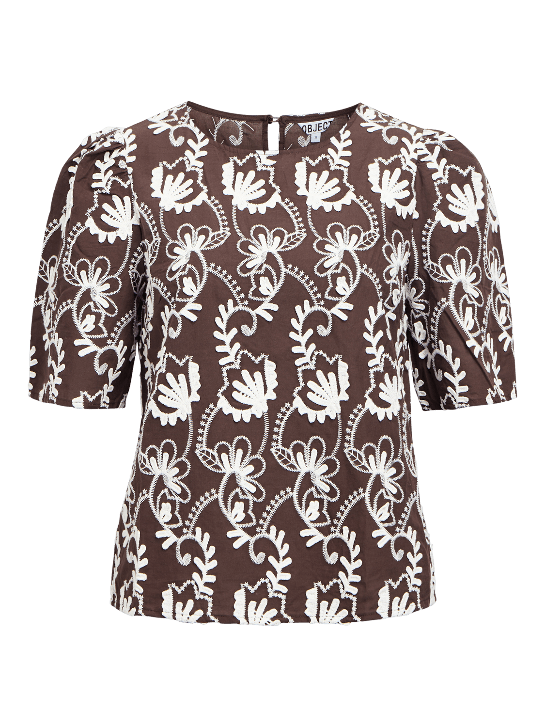 OBJMYA Top - Seal Brown - VERO MODA & VILA Bergvik