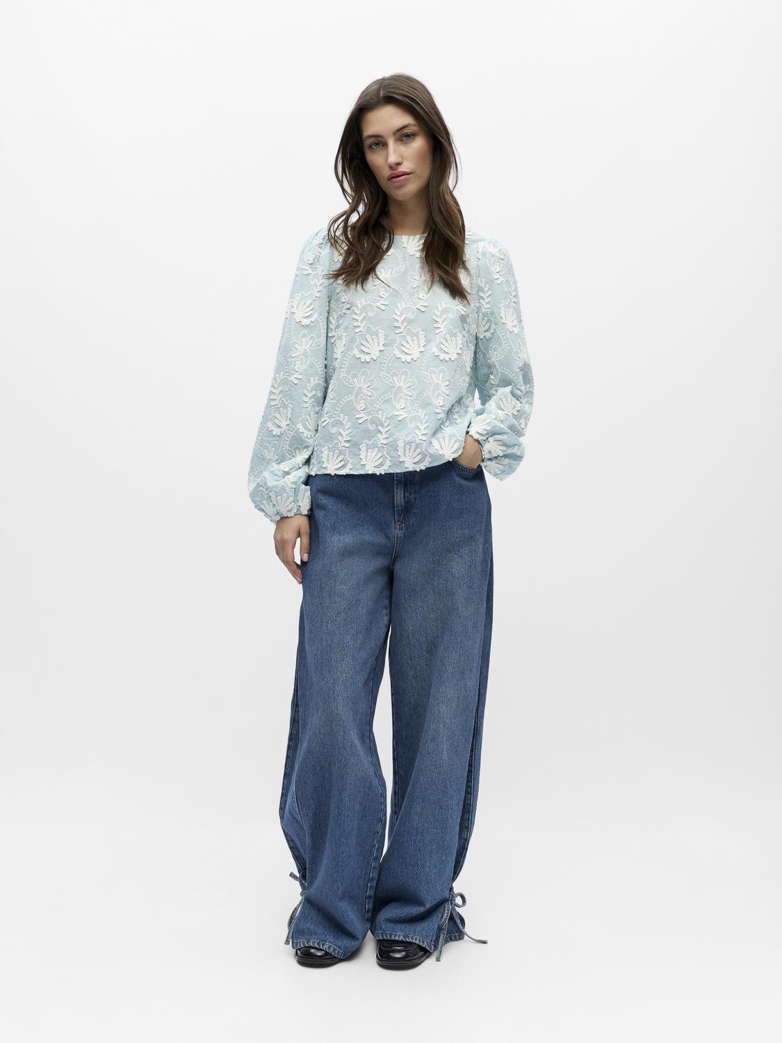 OBJMYA Top - Winter Sky - VERO MODA & VILA Bergvik