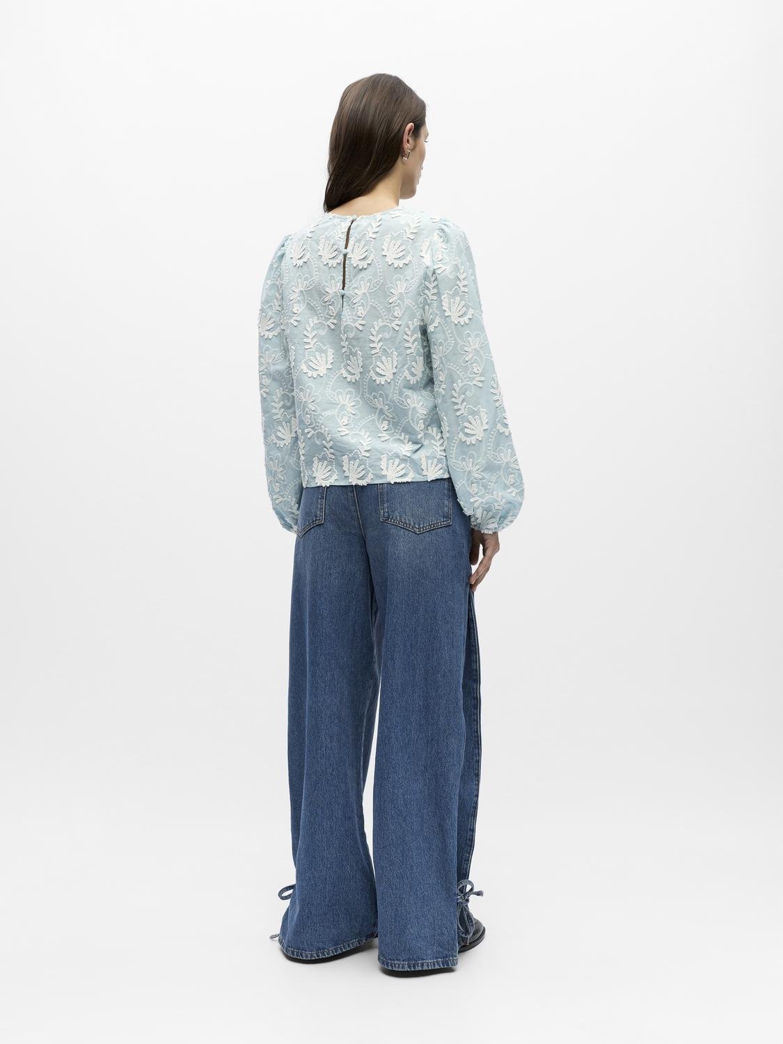 OBJMYA Top - Winter Sky - VERO MODA & VILA Bergvik