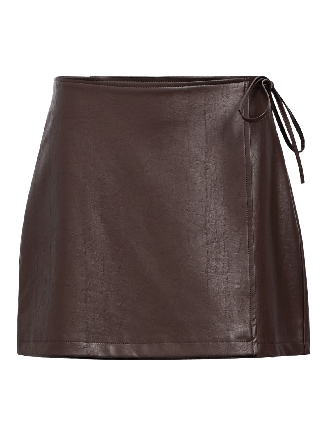 OBJOLIVE Short Skirt - Seal Brown - VERO MODA & VILA Bergvik