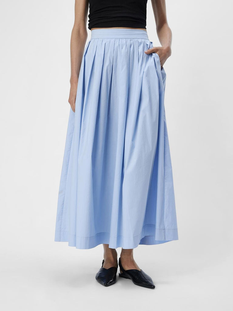 OBJPAIGE Skirt - Brunnera Blue - VERO MODA & VILA Bergvik