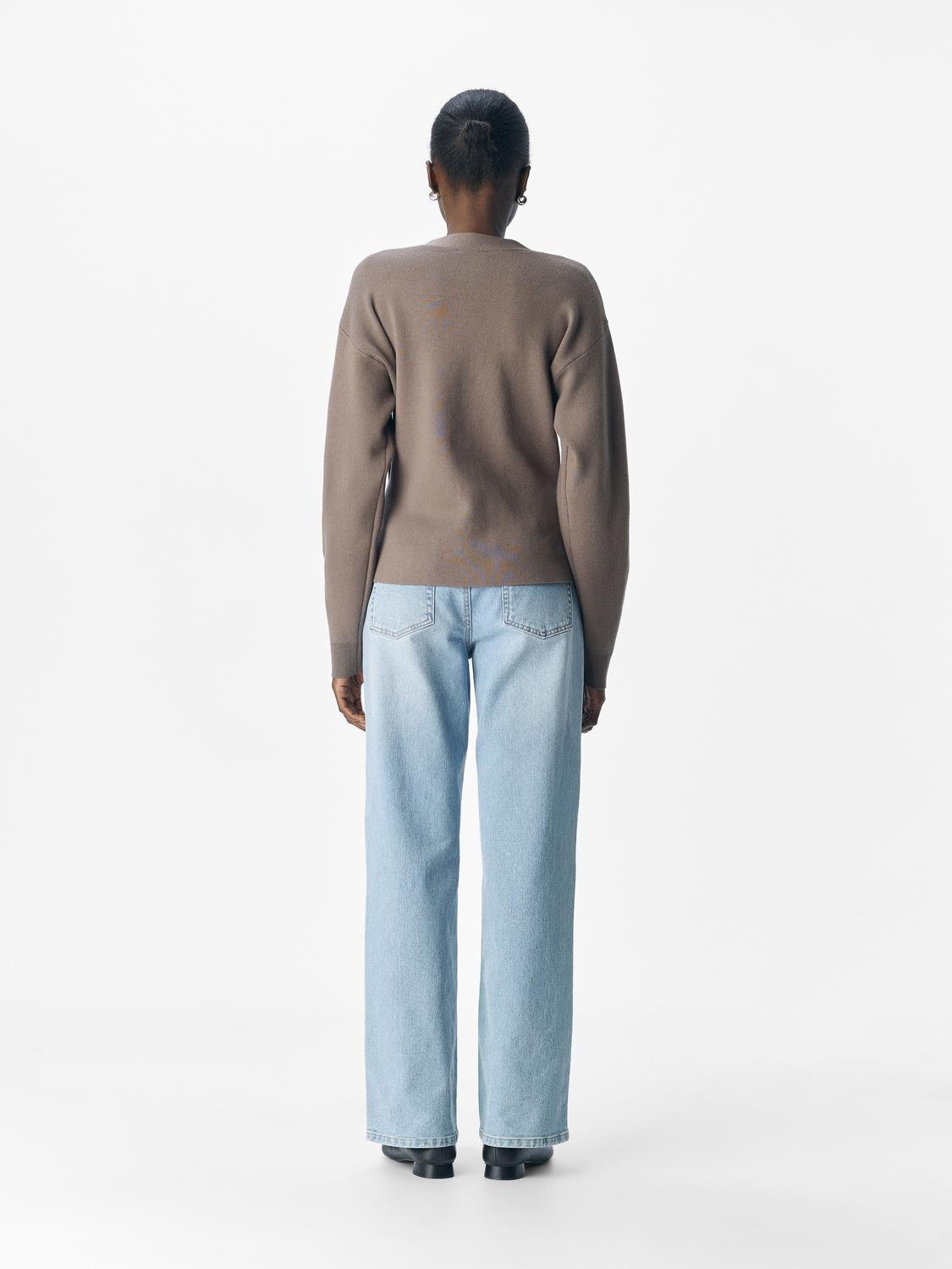 OBJREYNARD Knit Cardigan - Morel - VERO MODA & VILA Bergvik