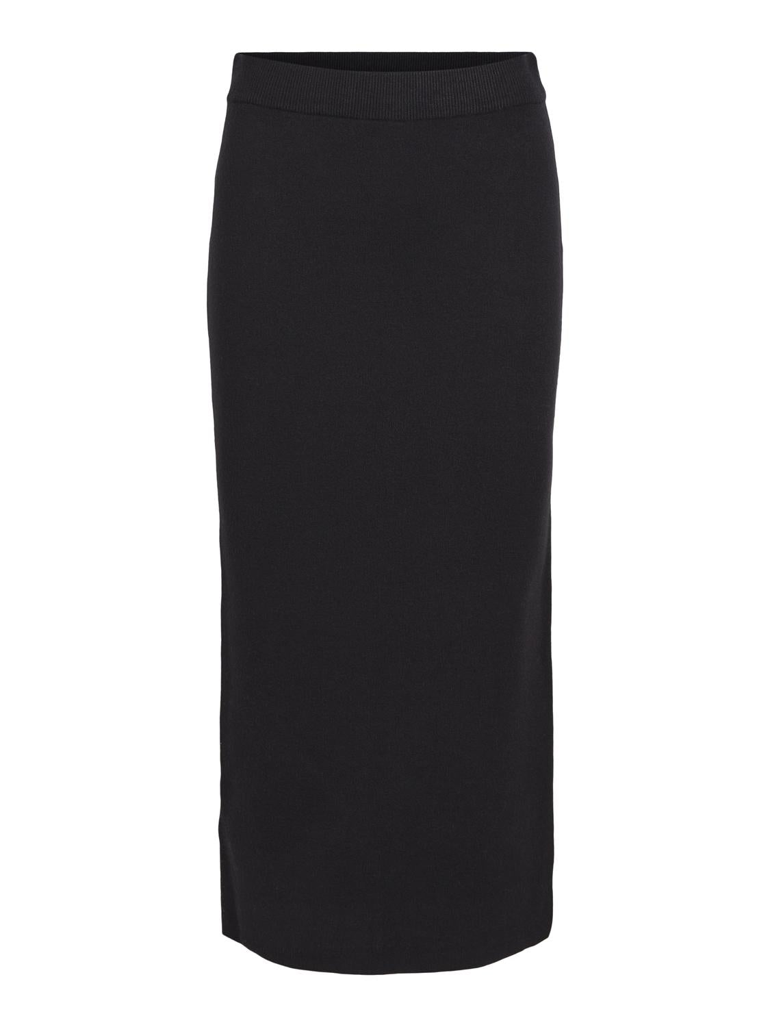 OBJREYNARD Midi Skirt - Black - VERO MODA & VILA Bergvik