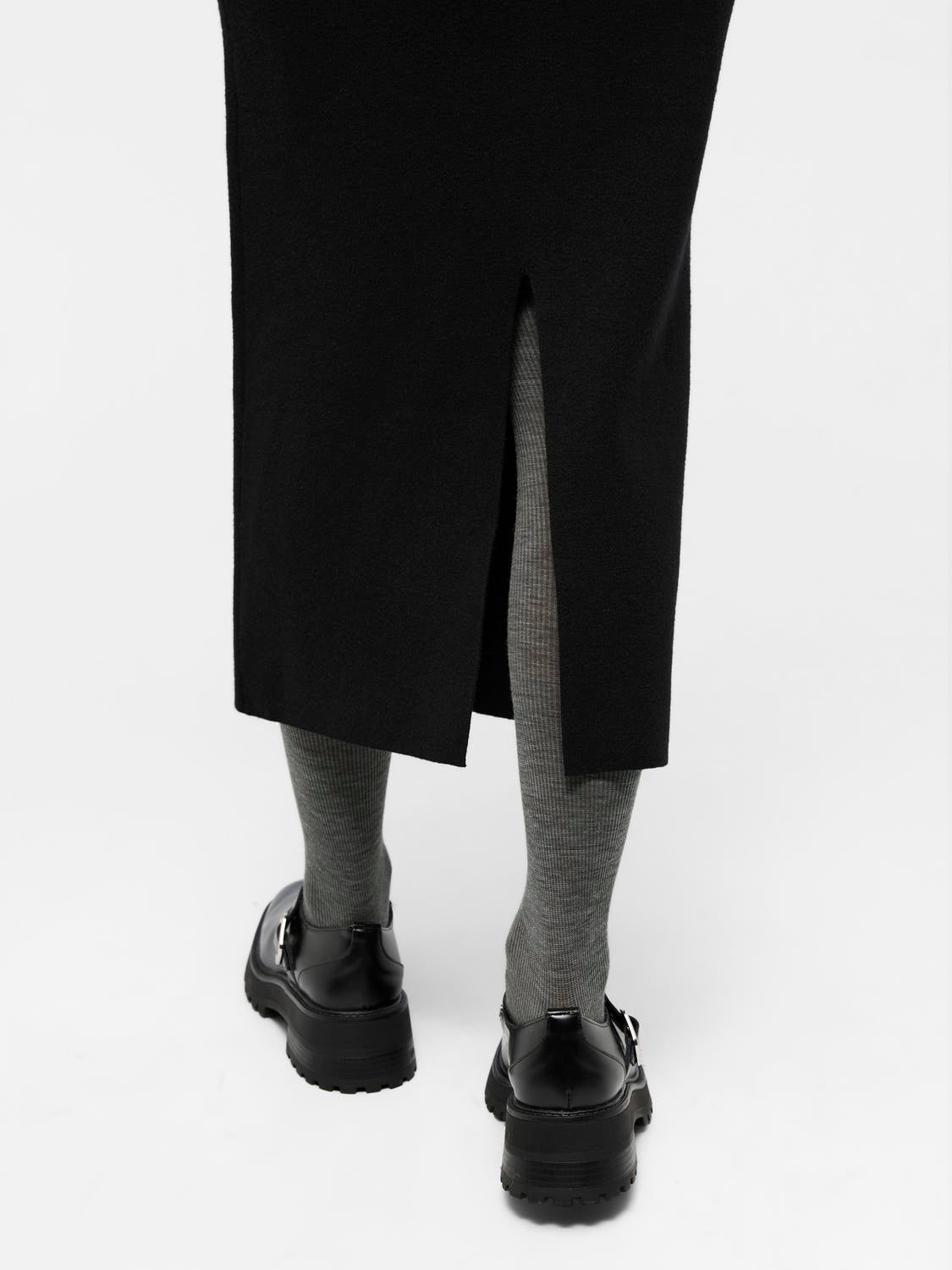 OBJREYNARD Midi Skirt - Black - VERO MODA & VILA Bergvik