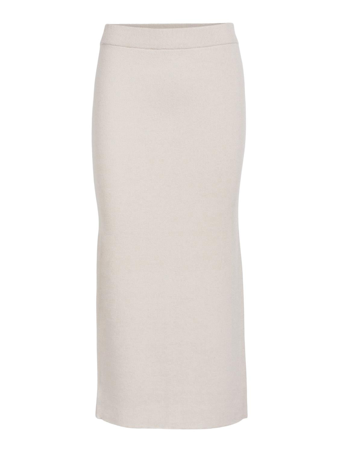 OBJREYNARD Midi Skirt - Silver Gray - VERO MODA & VILA Bergvik