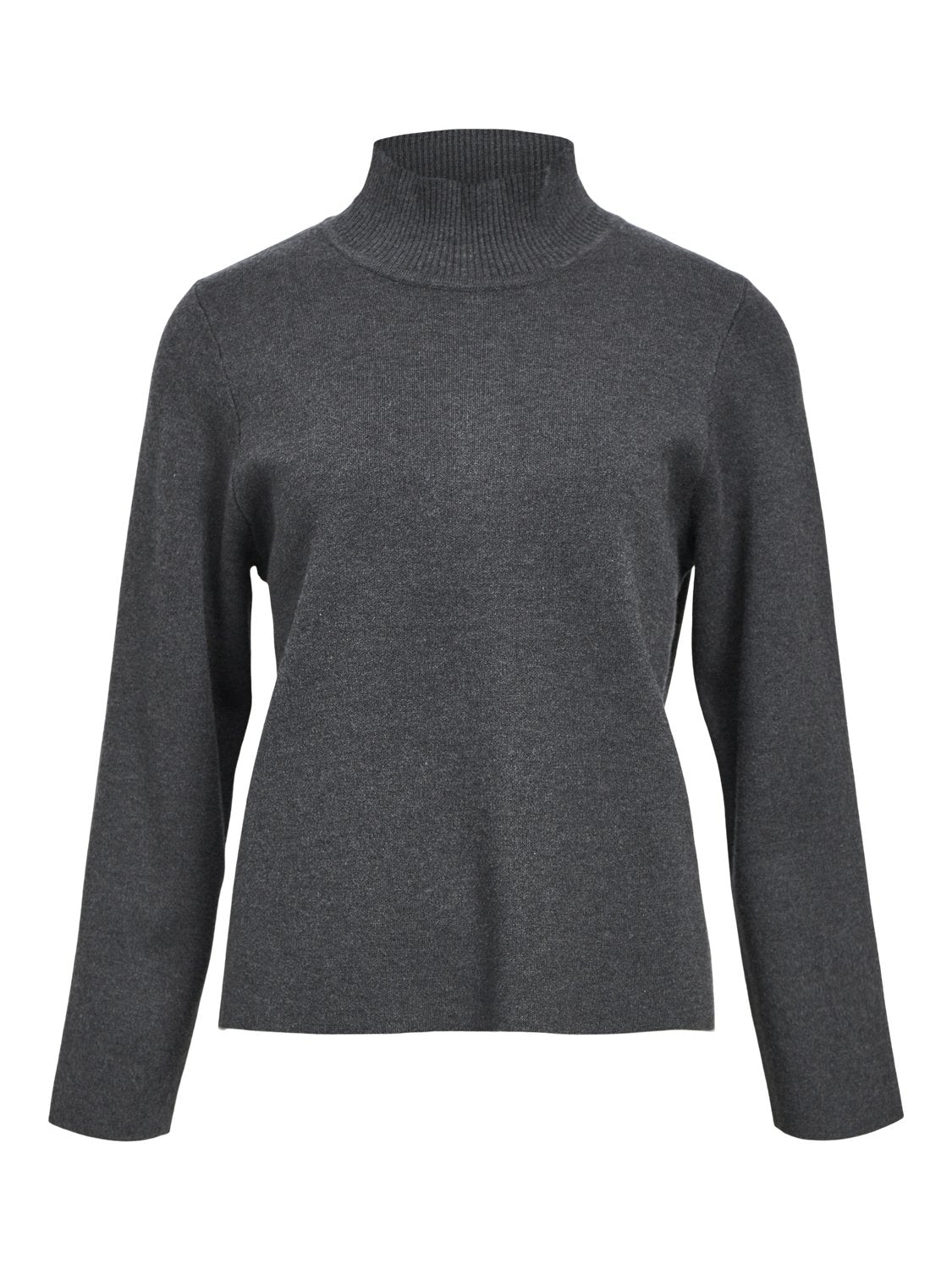 OBJREYNARD Pullover - Dark Grey Melange - VERO MODA & VILA Bergvik