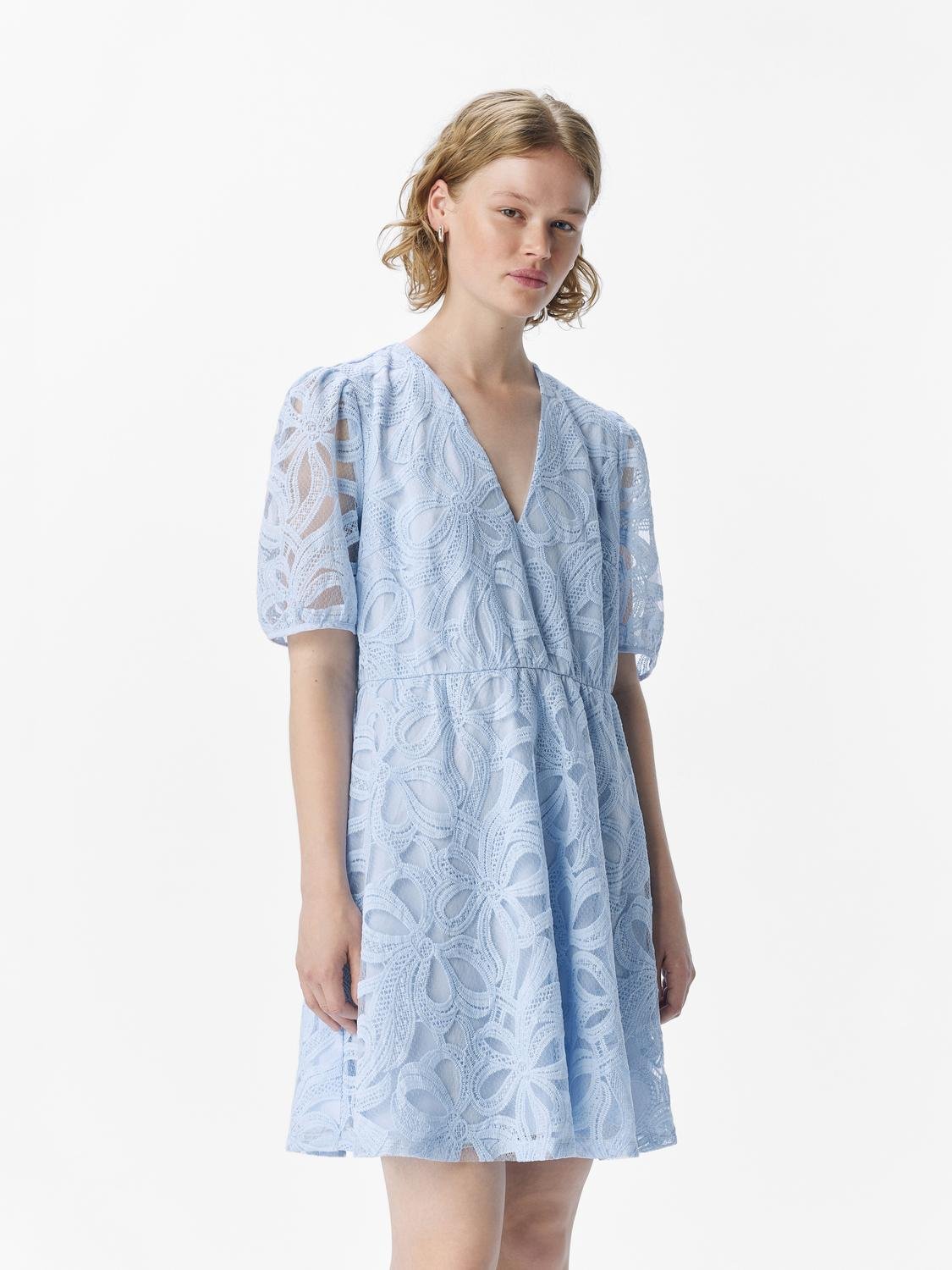 OBJROSE Short Dress - Kentucky Blue - VERO MODA & VILA Bergvik