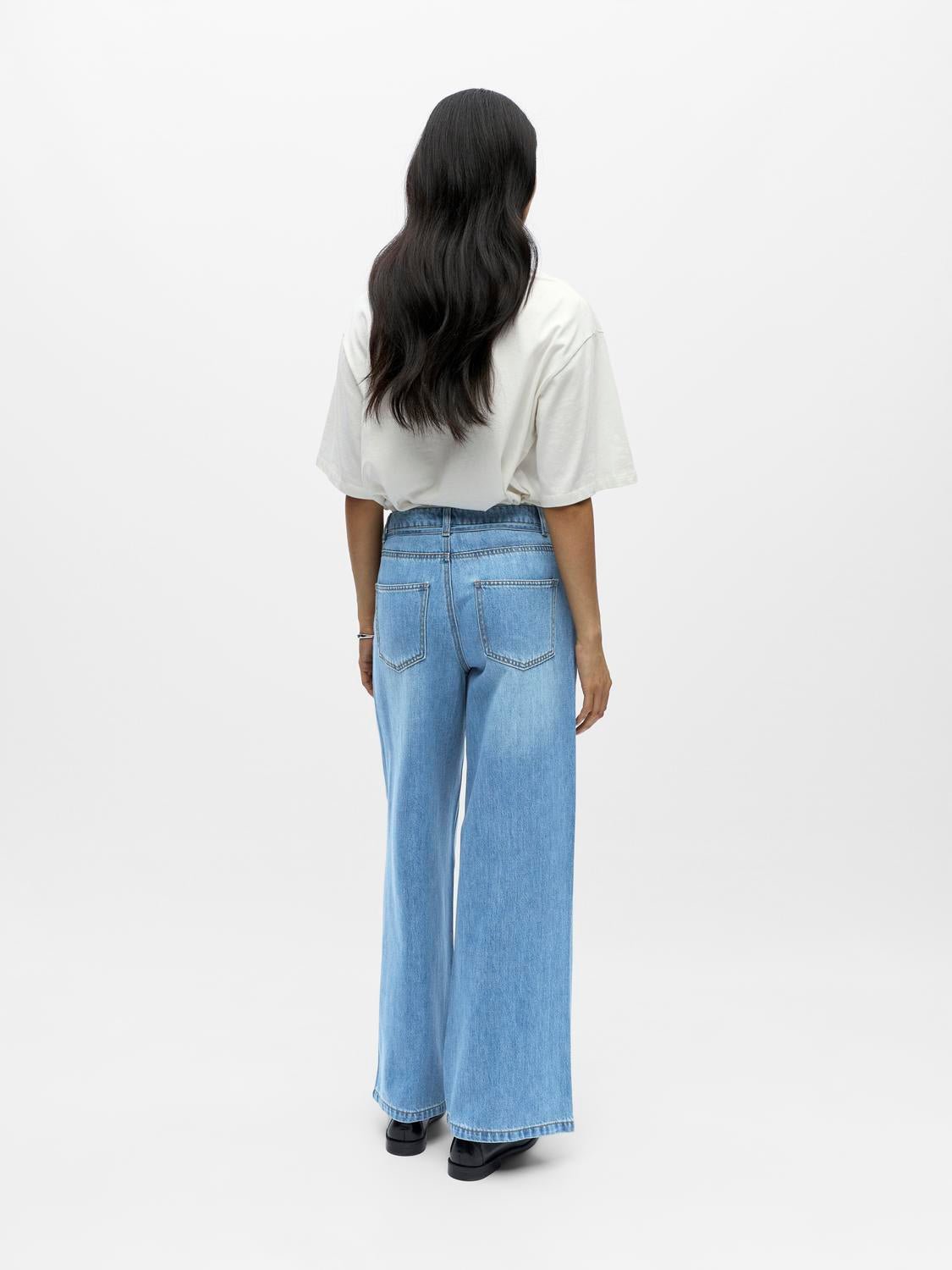 OBJROSIE Jeans - Light Blue Denim - VERO MODA & VILA Bergvik