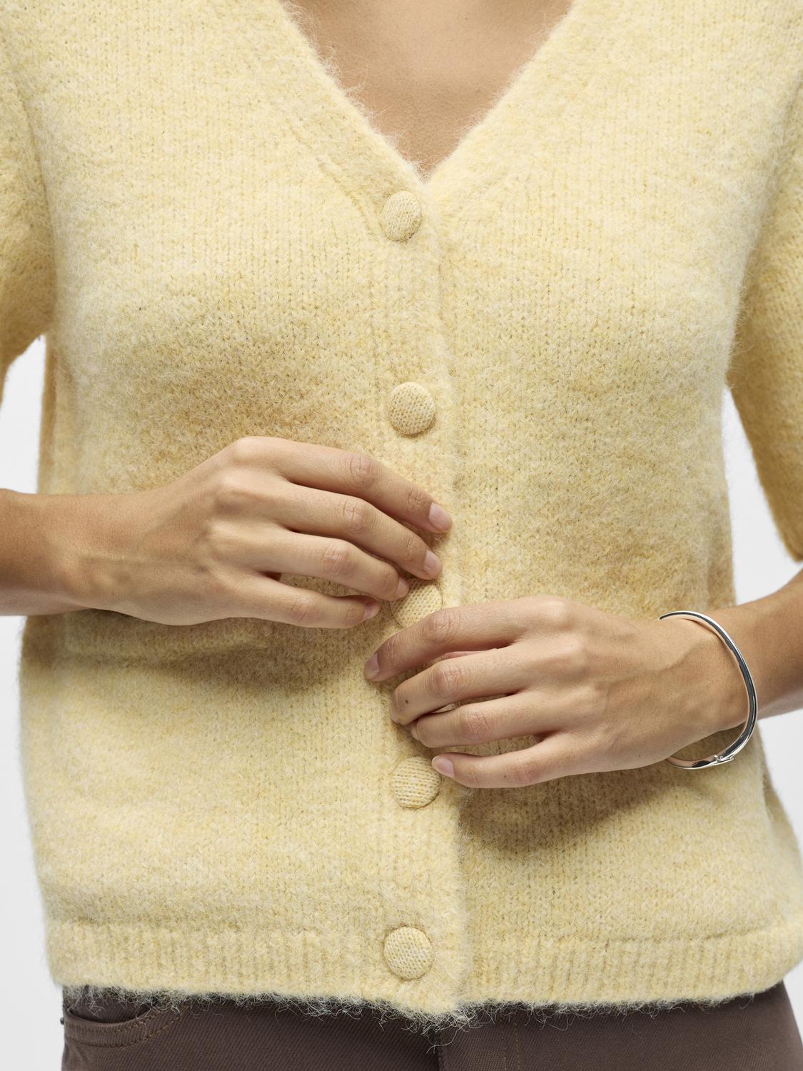 OBJSAGGIA Knit Cardigan - Sunlight - VERO MODA & VILA Bergvik