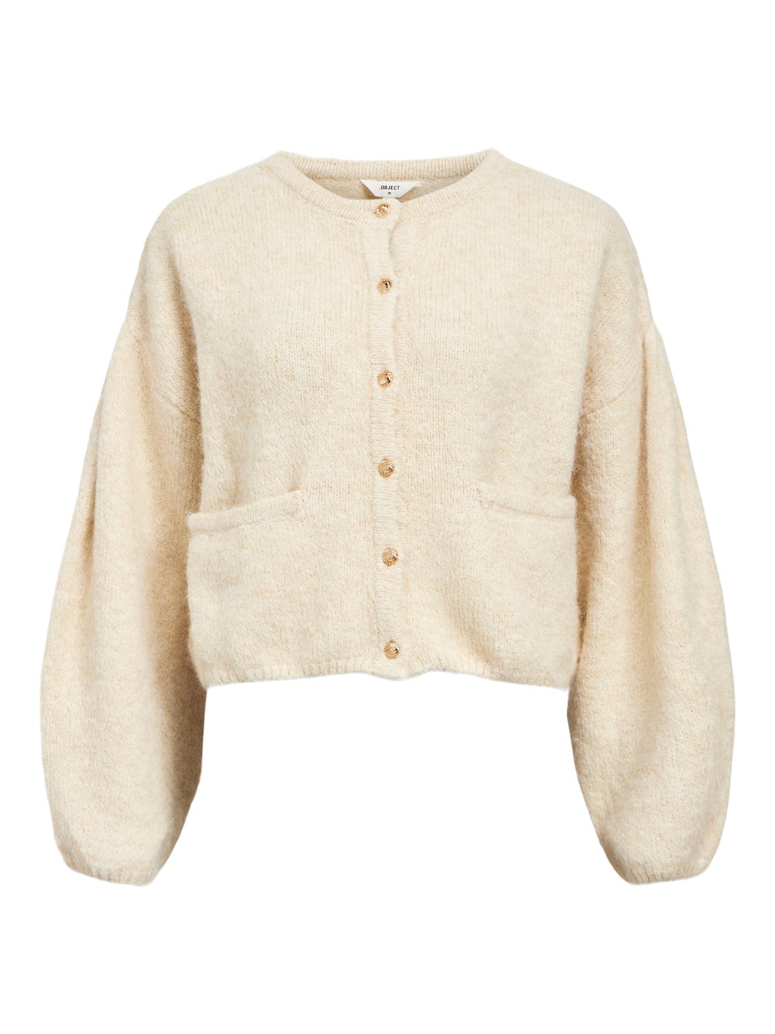 OBJSAGGIA Knit Cardigan - White Sand - VERO MODA & VILA Bergvik