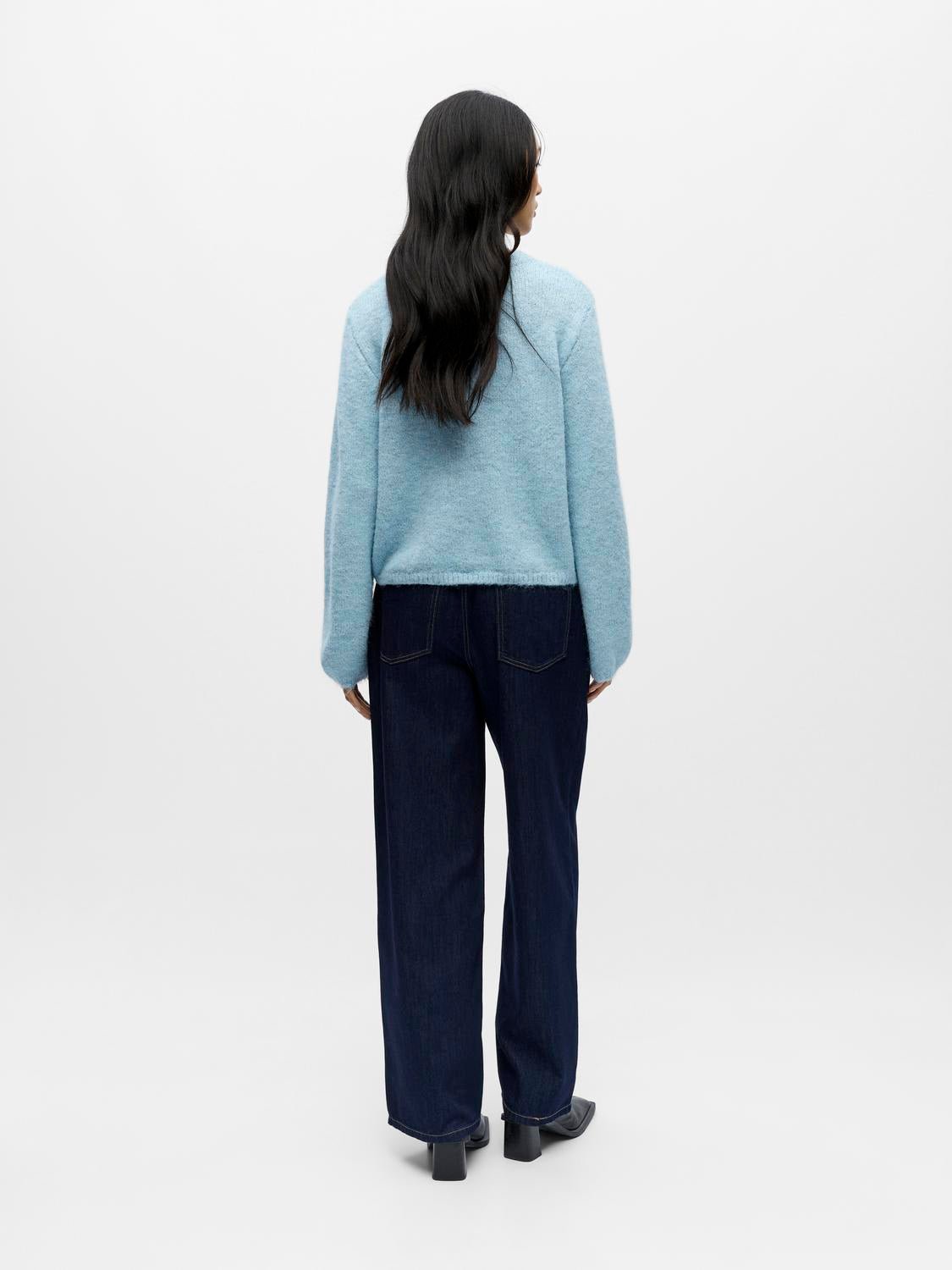 OBJSAGGIA Pullover - Winter Sky - VERO MODA & VILA Bergvik