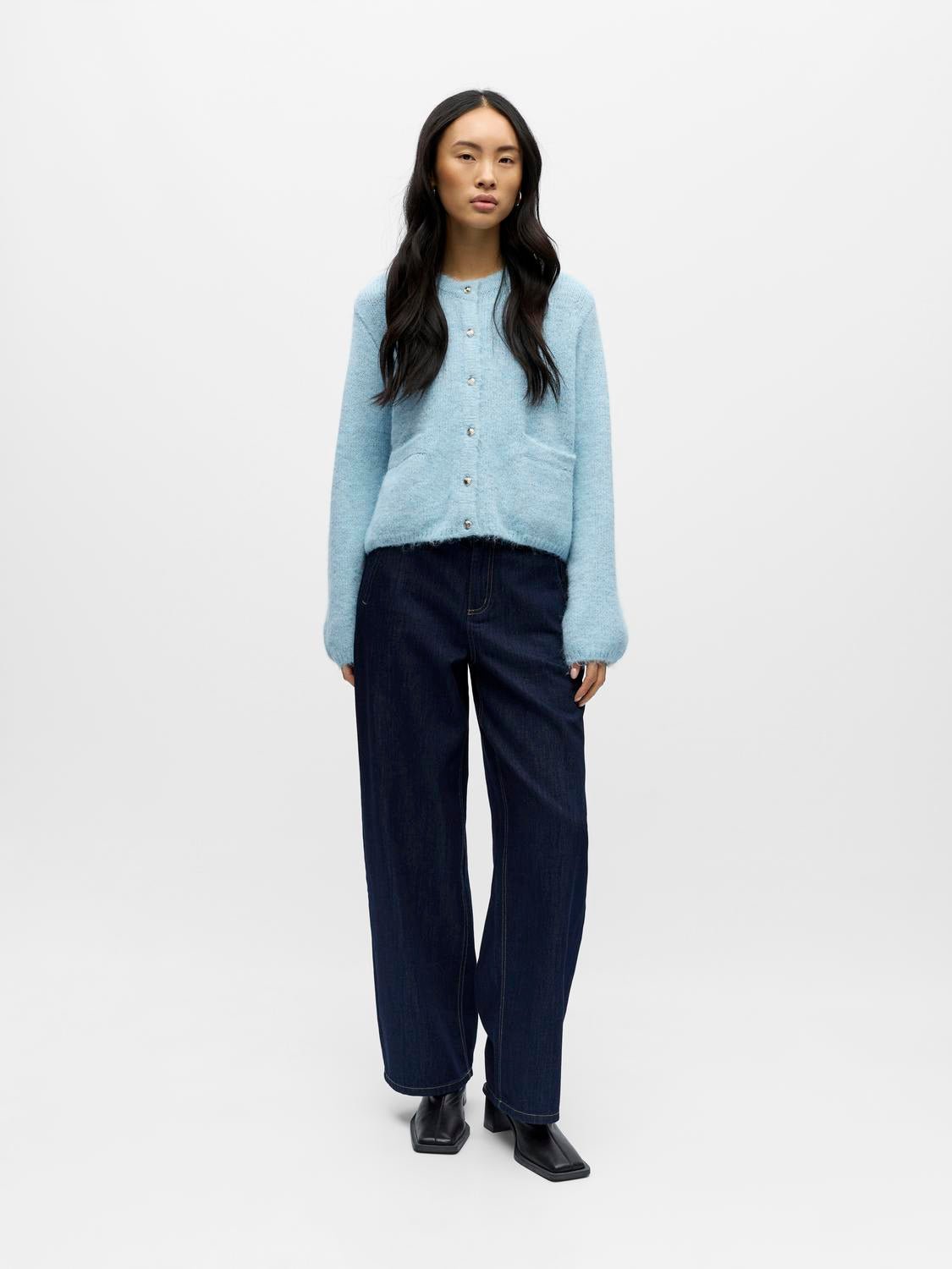 OBJSAGGIA Pullover - Winter Sky - VERO MODA & VILA Bergvik