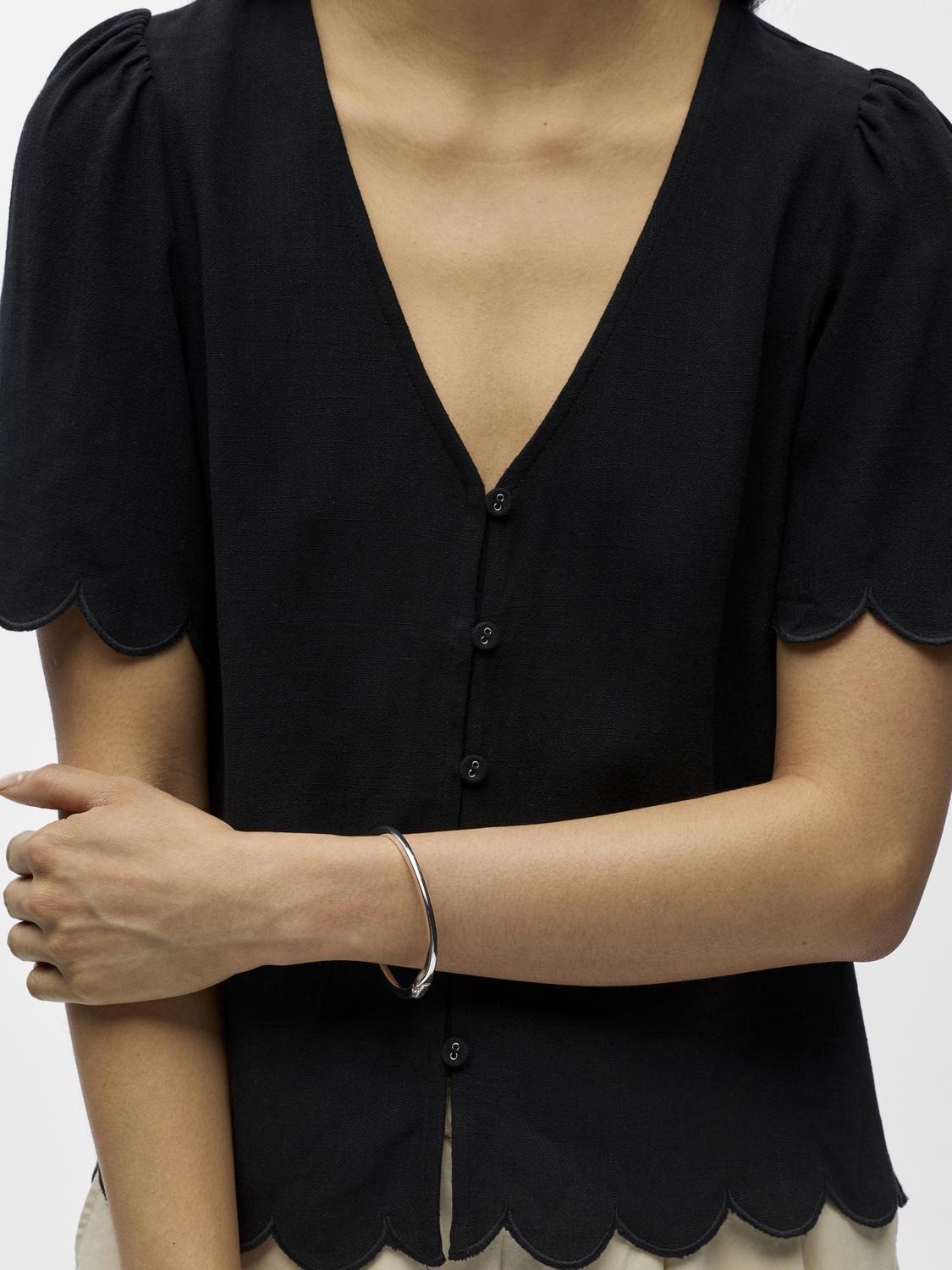 OBJSANNE Top - Black - VERO MODA & VILA Bergvik