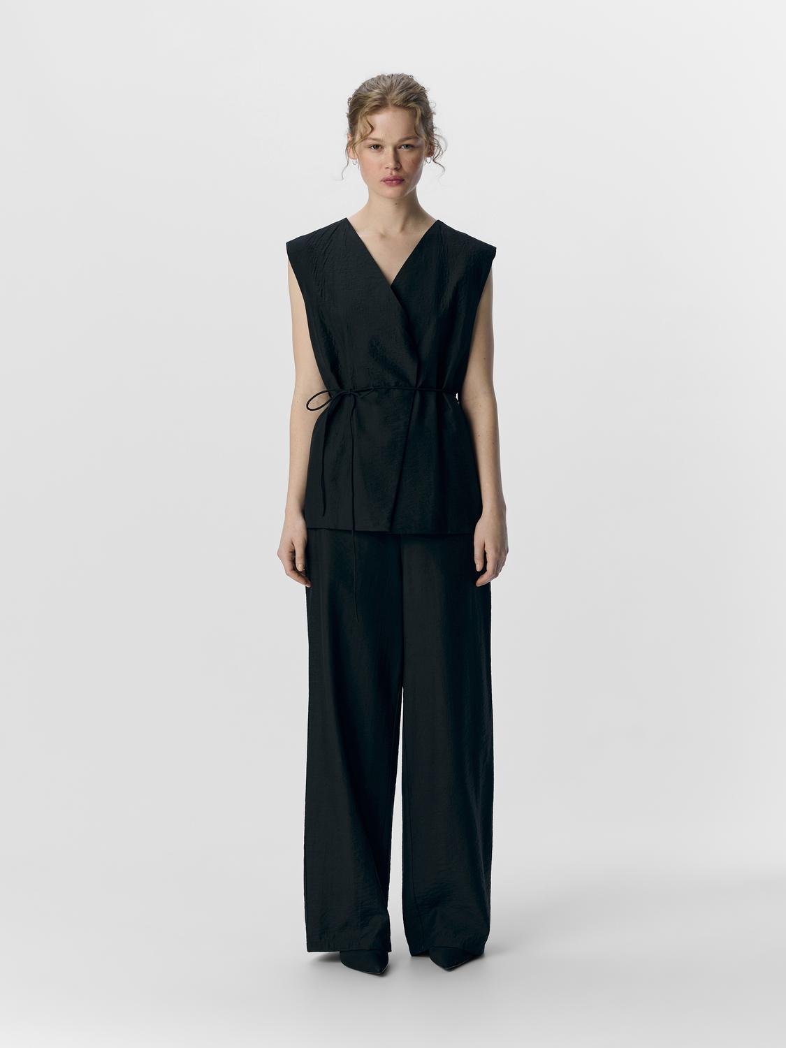 OBJYUI Cardigan - Black - VERO MODA & VILA Bergvik